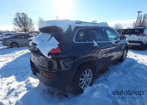 2016 Jeep Cherokee Limited from USA, damaged, VIN 1C4PJMDS5GW123900